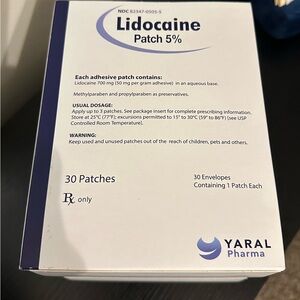 Lidocaine Patch 5%